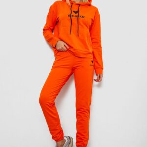 Спортивний костюм з капюшоном помаранчевий